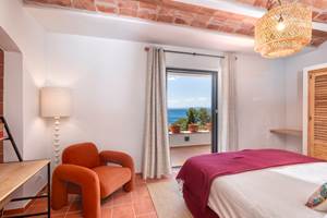 21 Oliveres Patio Chambre 2 vue mer