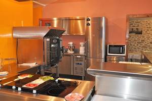 Le Green Camp d'Octavie : la cuisine professionnelle