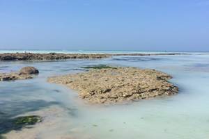 La côte sauvage derrière le camping les baleines