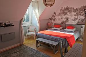 Chambre "La Plage du Pont" coté jardin