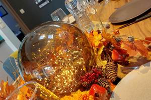 Décorations prévues pour les fêtes.