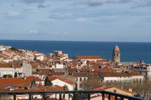 Hôtel Ambeille Terrasse Vue mer et Collioure