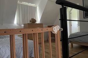 Une barriere assure la securite dans la chambre twin 'Les Marees'