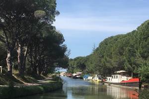 Canal du midi port la robine ancien tracé du canal du midi