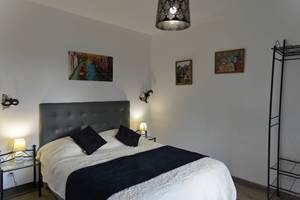 Chambre vénitienne, lit 160x200