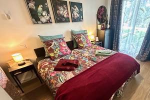Chambre baie vitrée