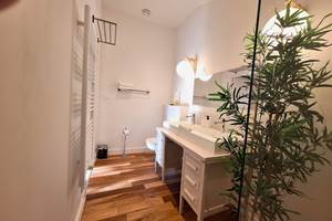 Salle de bain privative, double vasque
