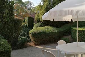 la terrasse plein Sud pour un bain de soleil