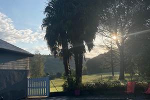 Le lever du soleil un jour d'hiver