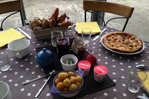 table petit-déjeuner