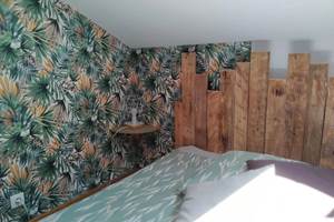 Fond chambre 2 lits doubles