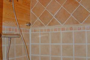 Douche à  l'italienne