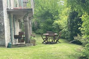 Table jardin du gîte