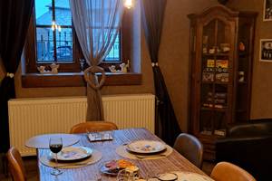 Salle à manger chaleureuse