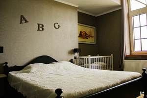 Chambre lit king Size et son lit bambin