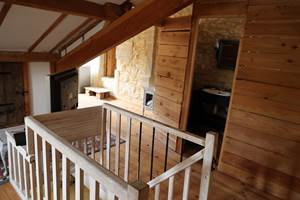 Chateau de Saint Chamarand, la TOUR medievale, mezzanine