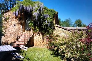 terrasse/jardinet du Studio