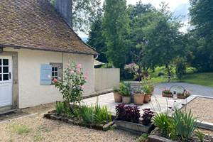 La vue de face du Park Cottage