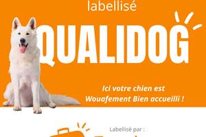Label Qualidog 3 truffes