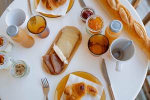 Le petit-déjeuner à La Petite Couronne