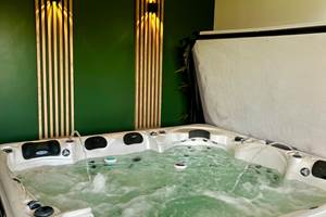 Accès au SPA #ClosSaintJoseph_SPA_Jaczzi_Sauna