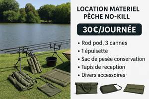 LOCATION DE MATERIEL PECHE NO-KILL