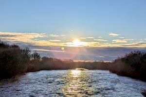 Le Gardon en direction de Uzès