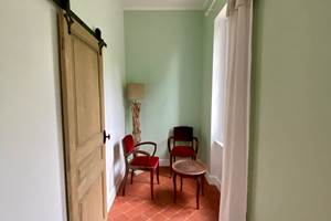 Domaine de Lanis Castelanaudary Maison Hotes Chambre cardamone coin salon