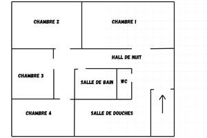 Plan étage Canva