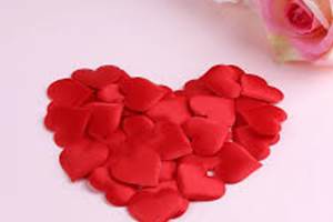 coeur en petale 10€