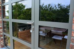 Porte d'entrée - Baie vitrée