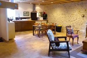 Petit gite vue salon cuisine