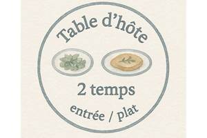 2 temps entrée plat