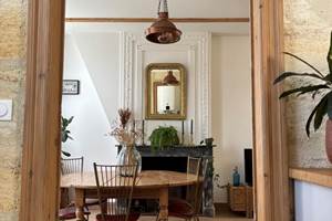 Salon - salle à manger - Château La Fon du Berger gîte en Haut-Médoc et Pauillac