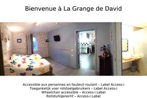 Les PMR trouverons leur plaisir dans cette chambre adaptée