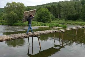 LAFORET - Pont de claies