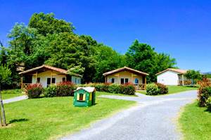 Chalet camping Ardèche