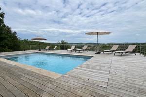 Piscine Gîte La Blanchie Haute