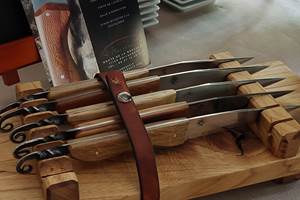 Couteaux pour les côtes de bœuf à l'Hostellerie du Grand Duc