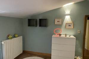 CHAMBRE DORTOIR AQUA-ROSE commode MF