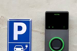 Borne de recharge électrique