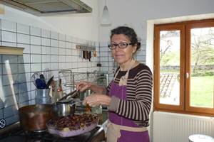 Isabelle en cuisine