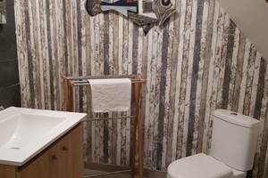 Le Colombier Bretagne, chambres d'hôtes Cabine de plage - Toilettes séparées