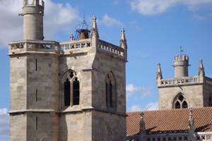 Cathédrale de Narbonne ville surnommée la petite Rome en France Occitanie - Narbo Martius