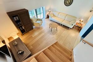 Salon vu d'en haut - Gîte LAK