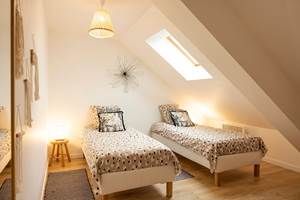 Appart 3 - chambre avec 2 lits simples