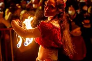 Spectacle de feu