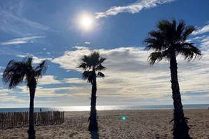Plage de sable fin / Valras-Plage