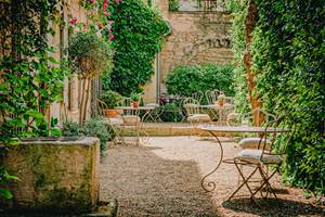 Entrée du jardin