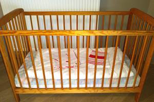 Bébé est attendu. Son lit sera garni pour son arrivée